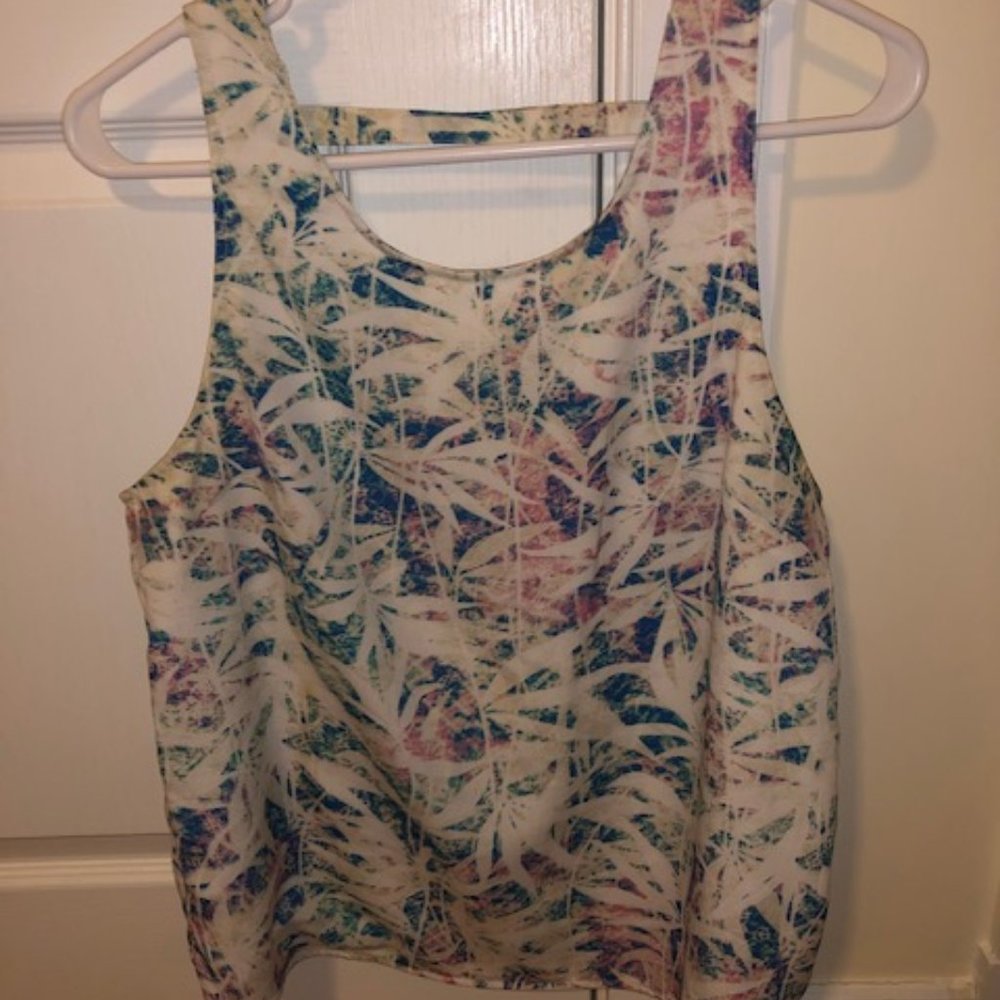 Multicolor Tropical Print Lovers + Friends Top